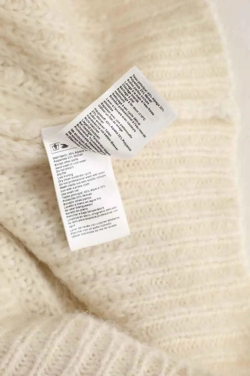 Pull Ba&Sh Beige en Laine
