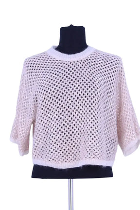 Pull Ba&Sh Beige en Laine, taille XS - Seconde Main