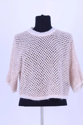 Pull Ba&Sh Beige en Laine