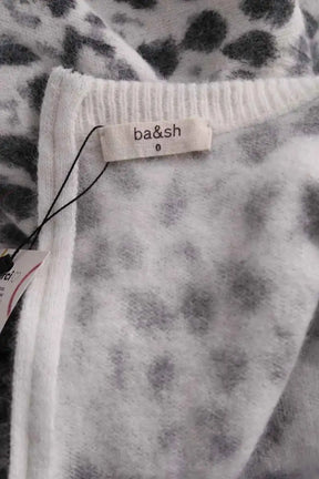 Pull Ba&Sh Blanc en Laine