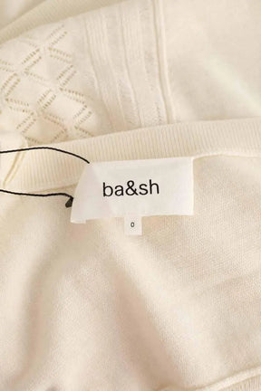 Pull Ba&Sh Ecru en Laine