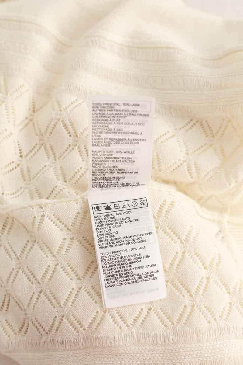 Pull Ba&Sh Ecru en Laine