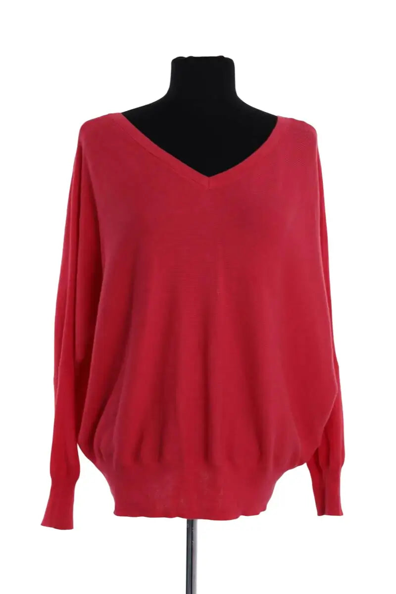 Pull Ba&Sh Elsy Rose en Coton, taille M - Seconde Main