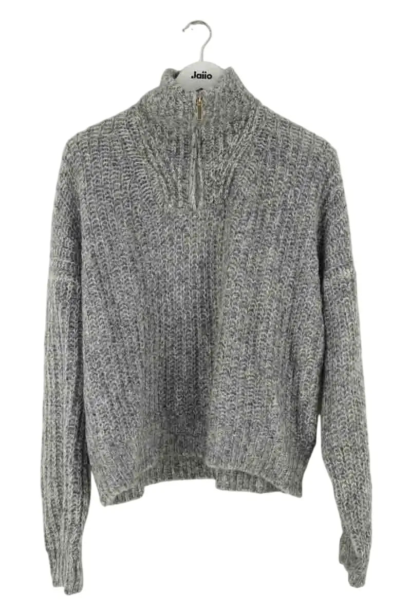 Pull Ba&Sh Gris en Laine, taille M - Seconde Main