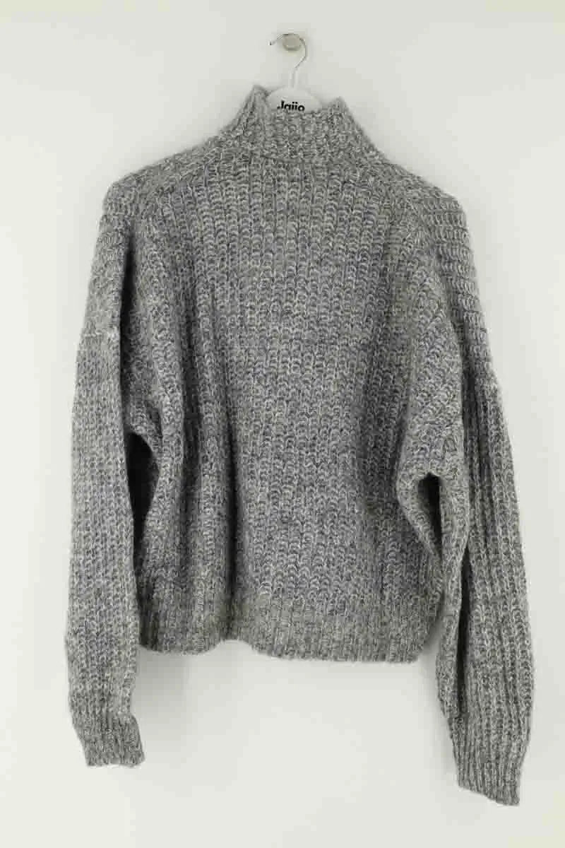 Pull Ba&Sh Gris en Laine