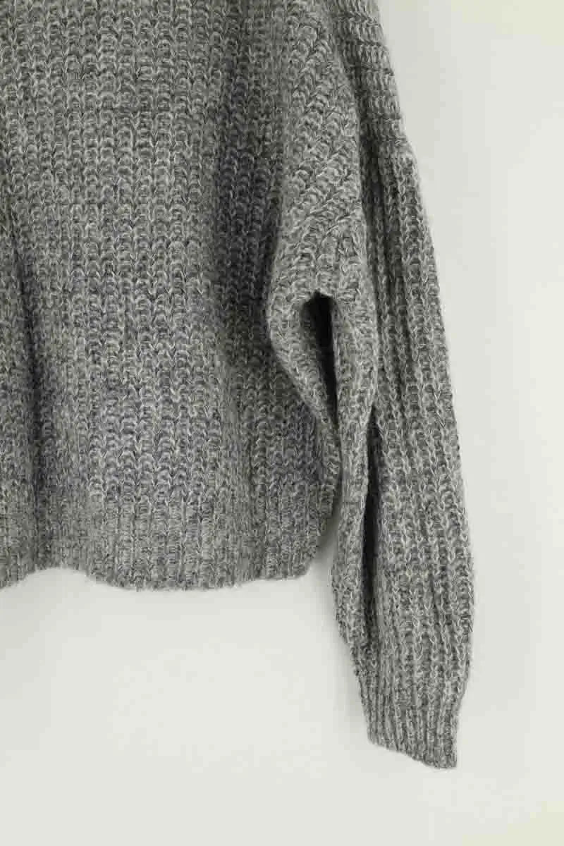 Pull Ba&Sh Gris en Laine