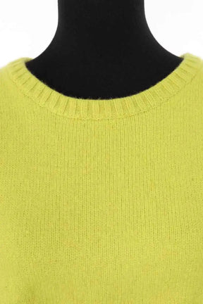 Pull Ba&Sh Jaune en Laine