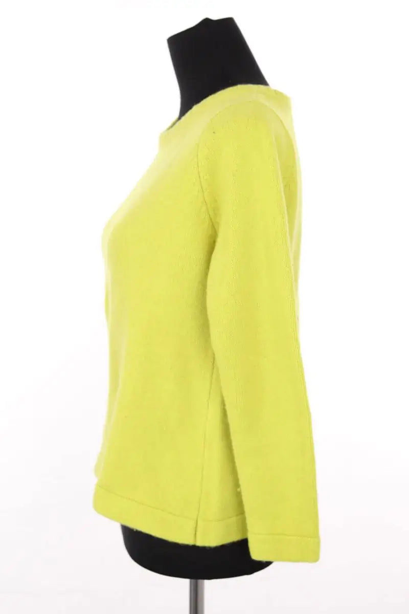 Pull Ba&Sh Jaune en Laine