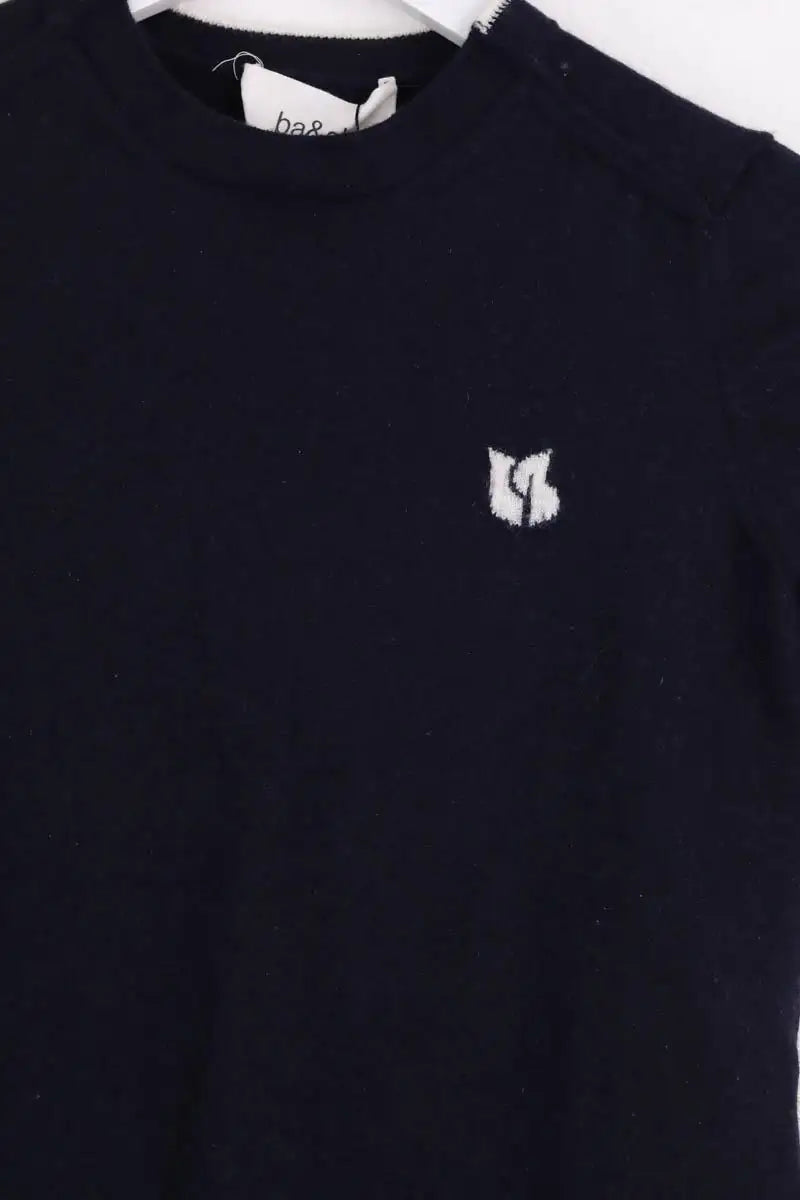 Pull Ba&Sh Marine en Laine