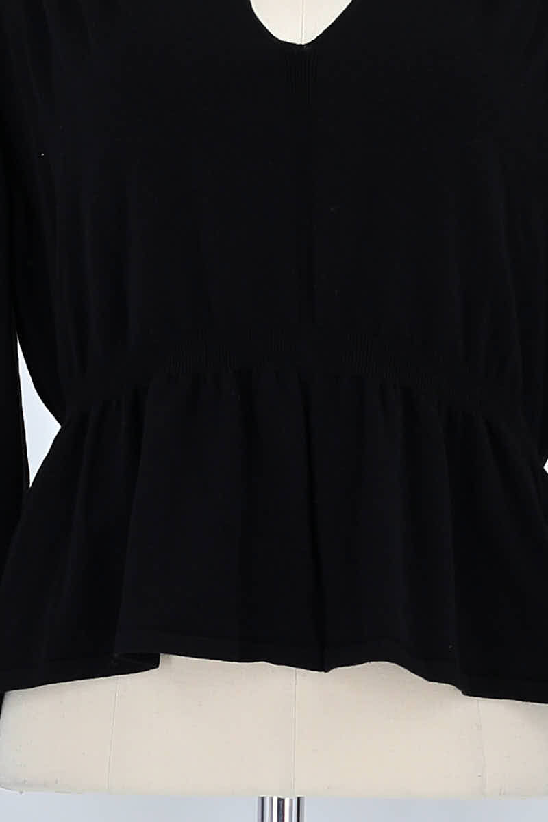 Pull Bash Noir en Coton