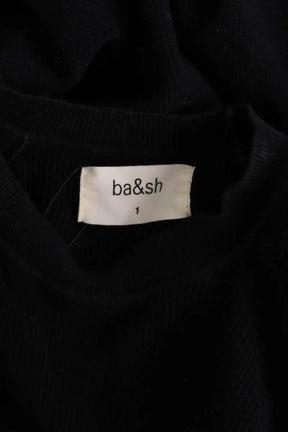 Pull Ba&Sh Noir en Coton