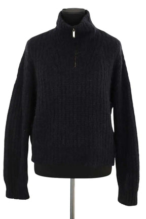 Pull Ba&Sh Noir en Laine, taille S - Seconde Main