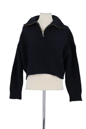Pull Bash Noir en Polyamide, taille XS - Seconde Main