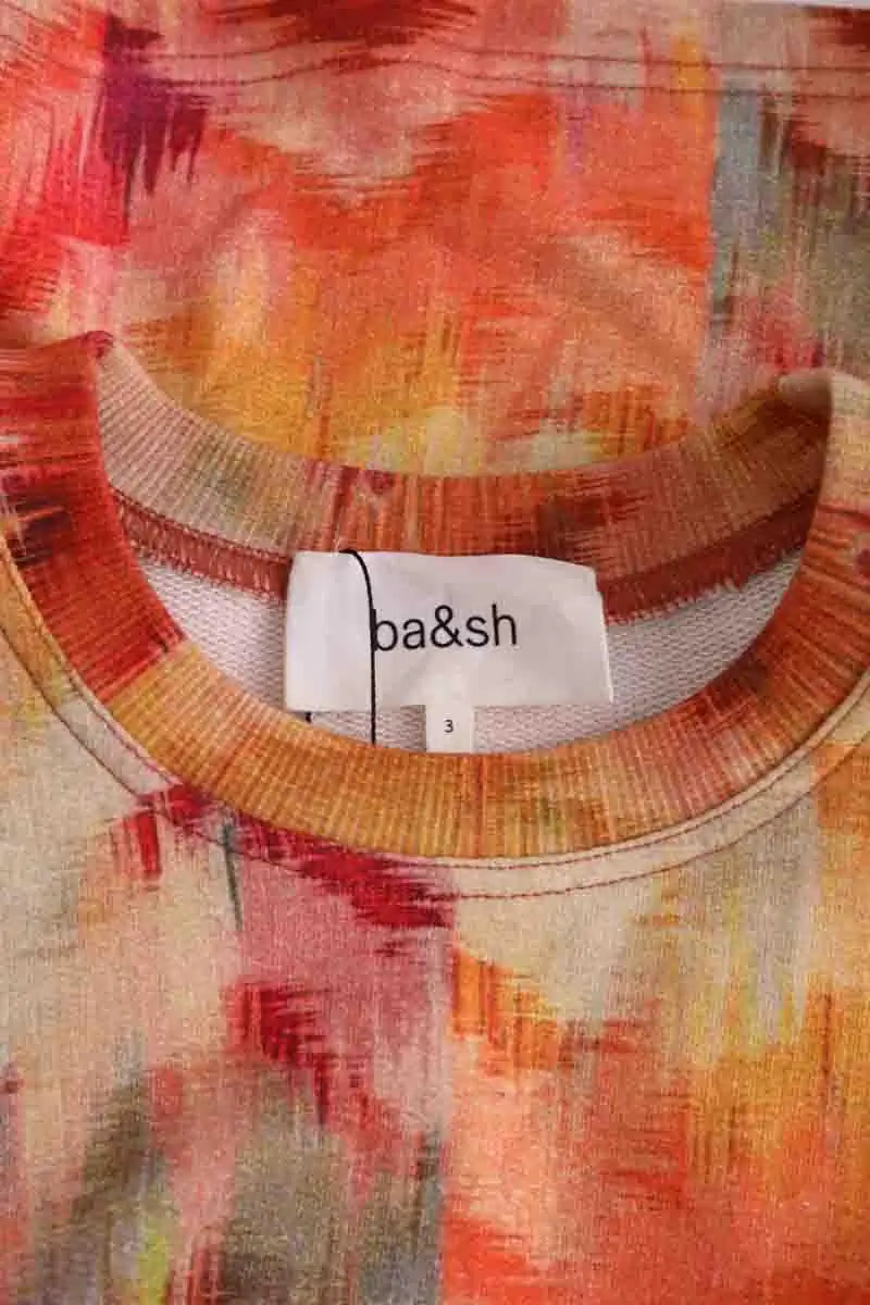 Pull Ba&Sh Orange en Coton