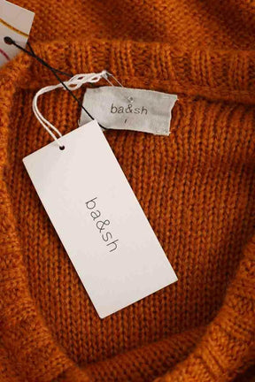 Pull Ba&Sh Orange en Coton
