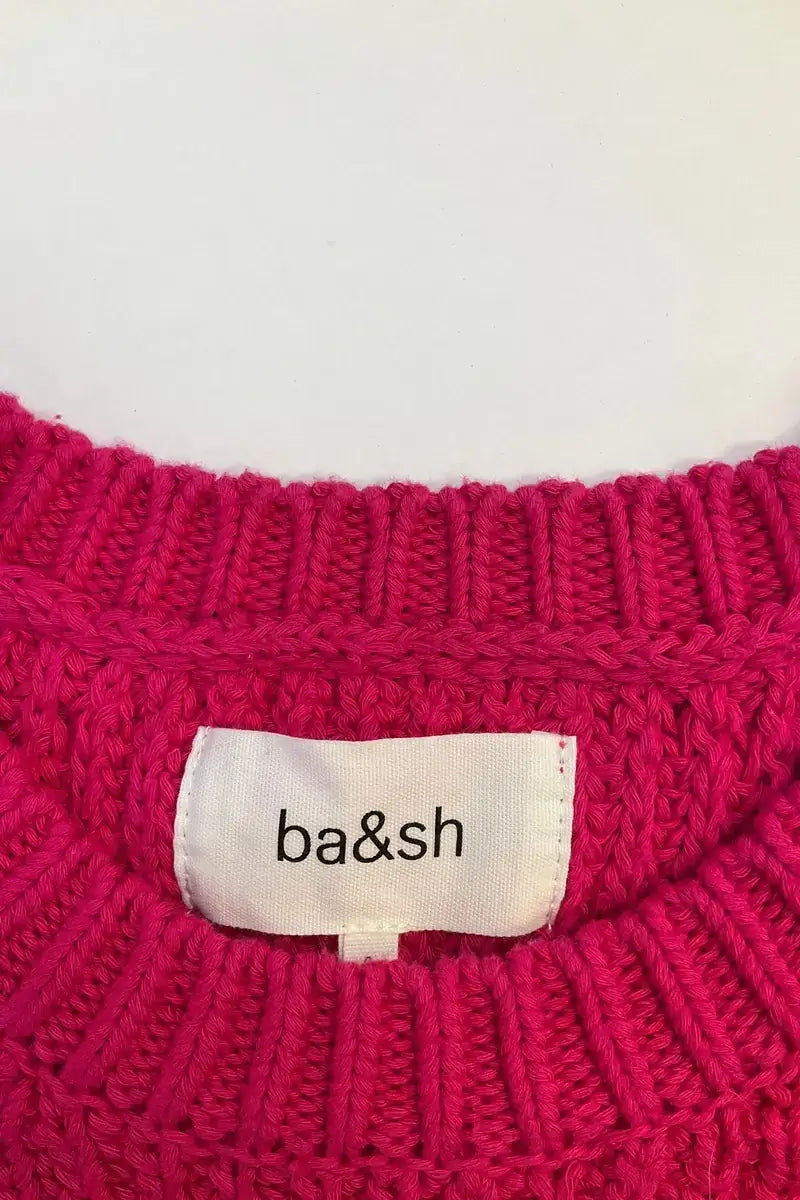 Pull Ba&Sh Rose en Coton