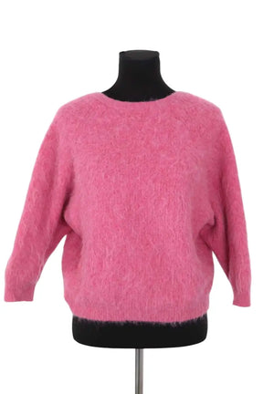 Pull Ba&Sh Rose en Laine, taille S - Seconde Main