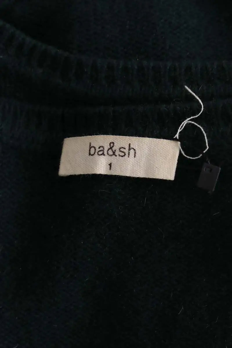 Pull Ba&Sh Vert en Cachemire