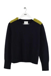 Pull Bella Jones Sicile Bleu en Laine, taille M - Seconde Main