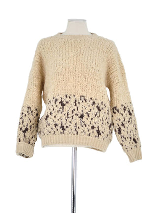 Pull Bellerose Beige en Polyester, taille M - Seconde Main