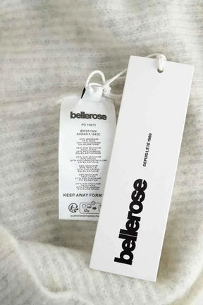 Pull Bellerose Blanc en Laine