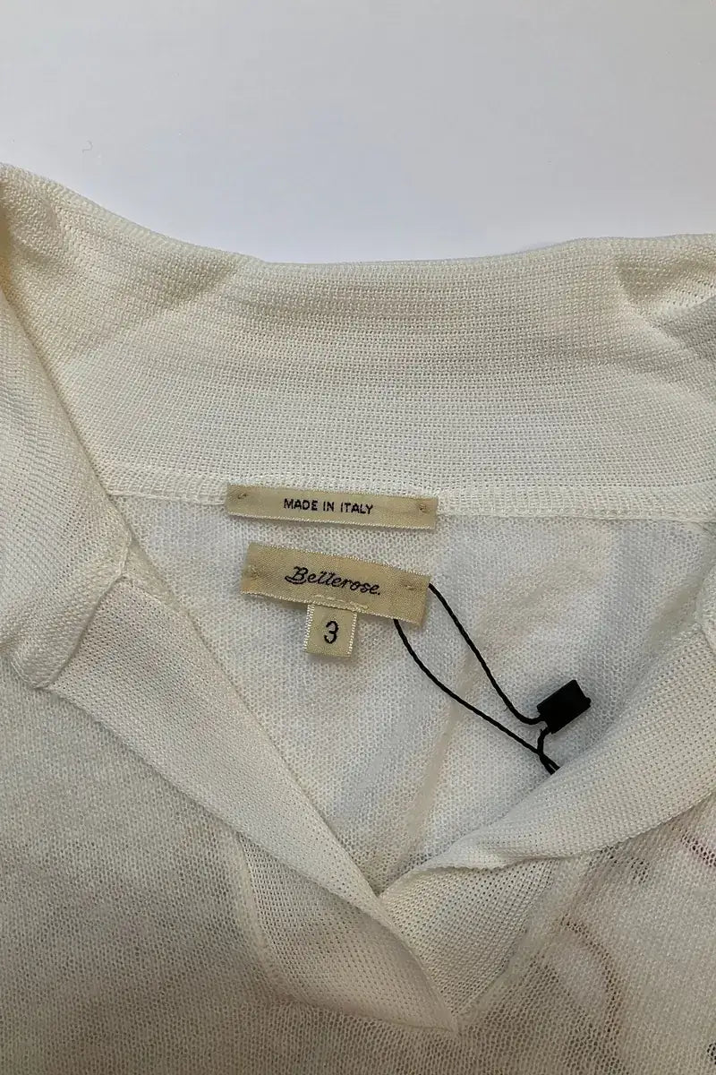 Pull Bellerose Blanc en Lin