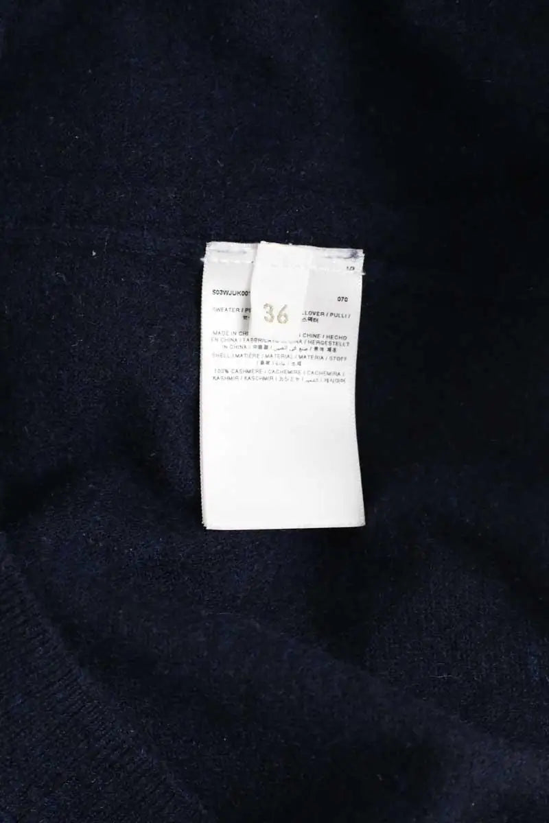 Pull Bonpoint Bleu en Cachemire