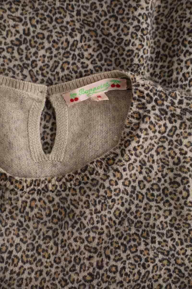 Pull Bonpoint Gris en Cachemire