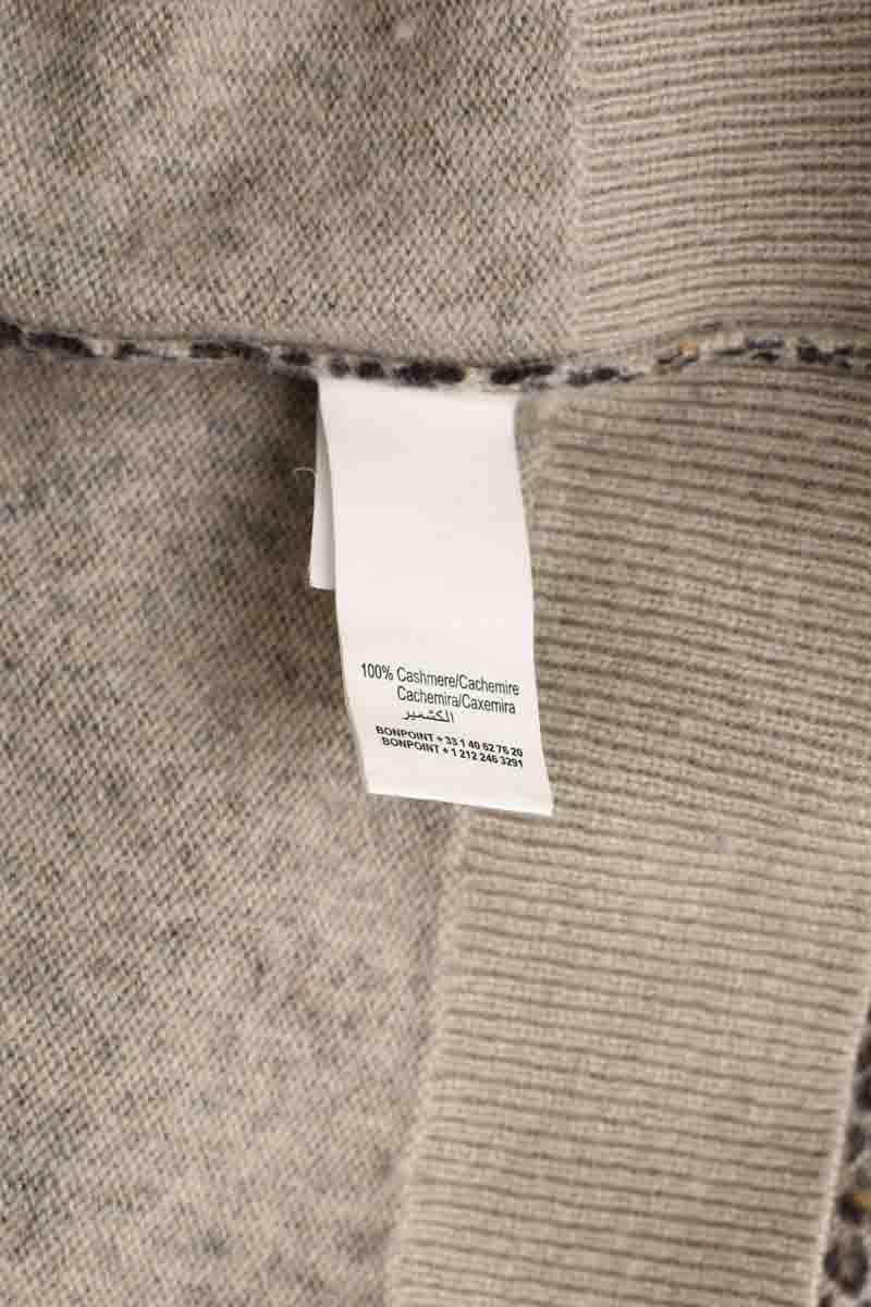 Pull Bonpoint Gris en Cachemire