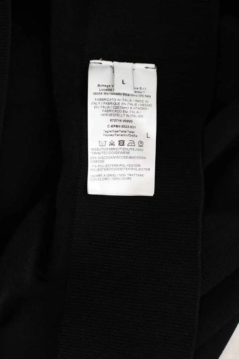 Pull Bottega Veneta Noir en Viscose