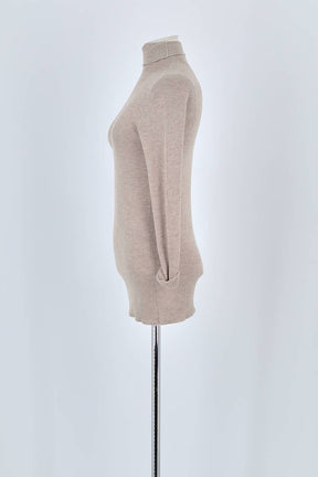 Pull Brunello Cucinelli Beige en Cachemire