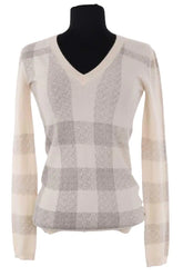 Pull Burberry Beige en Cachemire, taille XS - Seconde Main