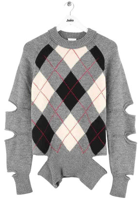 Pull Burberry Gris en Laine, taille XS - Seconde Main