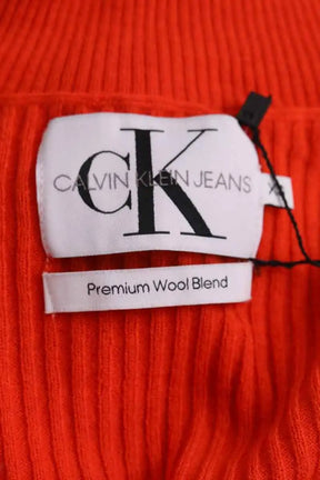 Pull Calvin Klein Orange en Laine