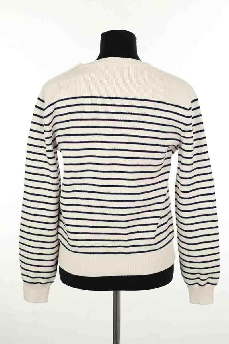 Pull Celine Blanc en Coton