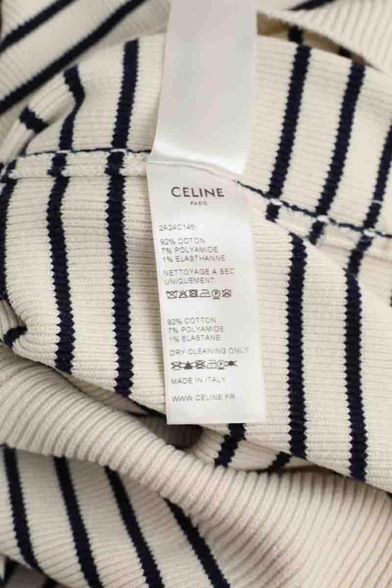 Pull Celine Blanc en Coton