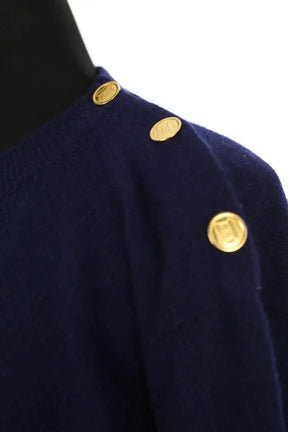 Pull Chanel Anthracite en Cachemire
