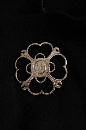 Pull Chanel Noir en Cachemire