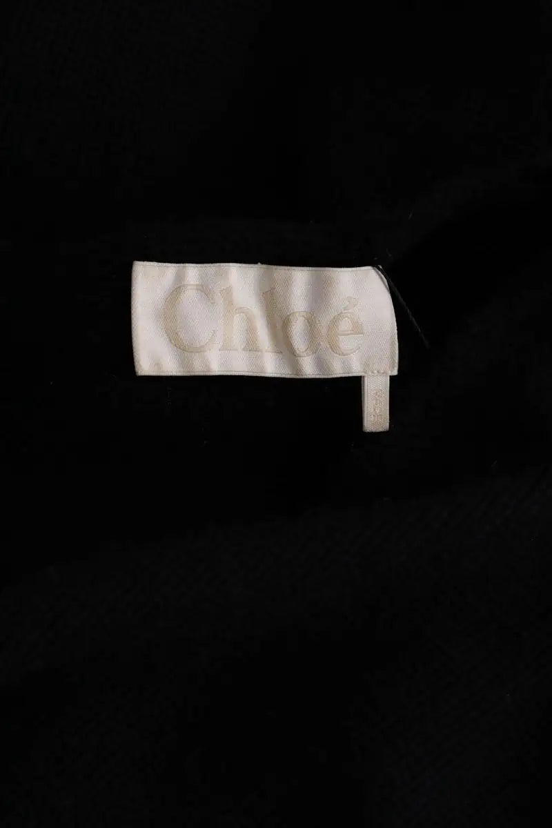 Pull Chloé Noir en Cachemire