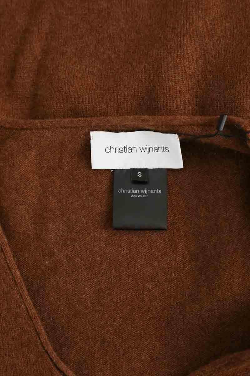 Pull Christian Wijnants Marron en Cachemire