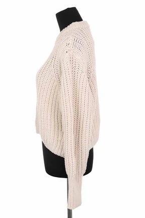 Pull Claudie Pierlot Beige en Coton