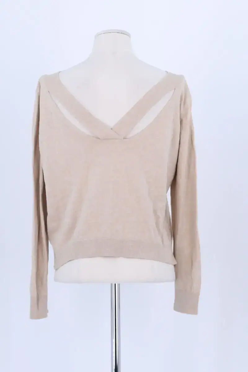 Pull Claudie Pierlot Beige en Coton