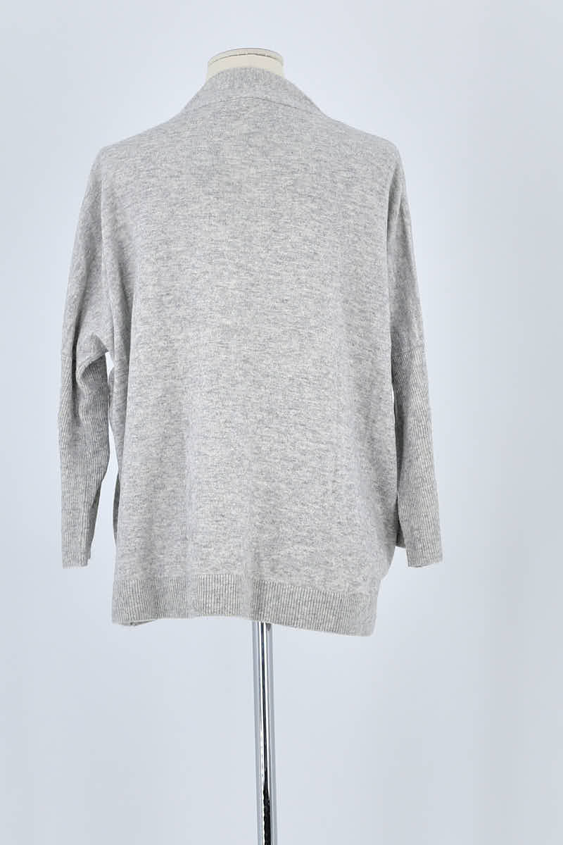 Pull Claudie Pierlot Gris en Laine