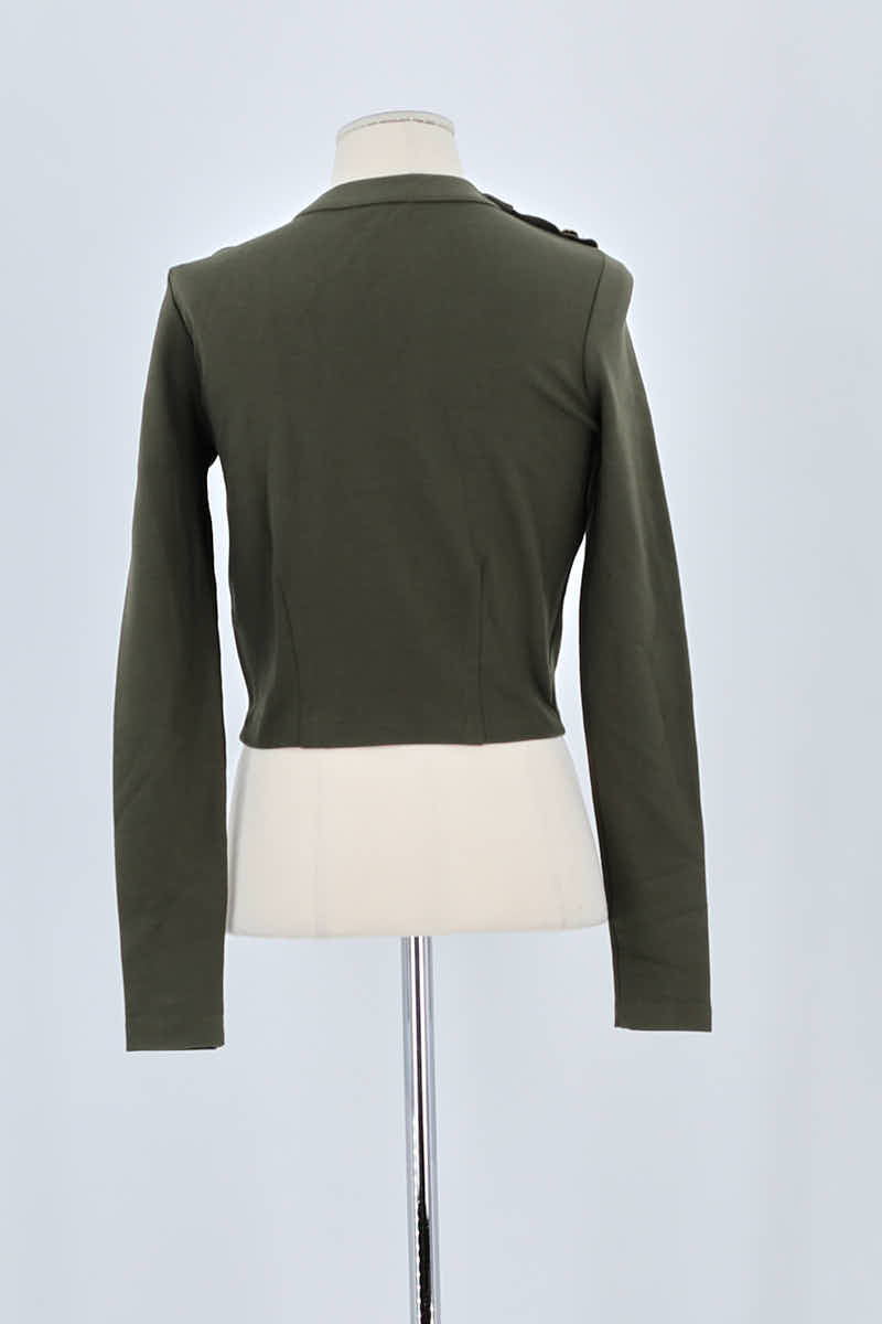 Pull Claudie Pierlot Kaki en Viscose