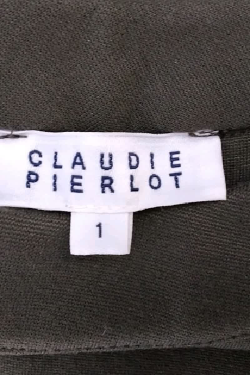 Pull Claudie Pierlot Kaki en Viscose