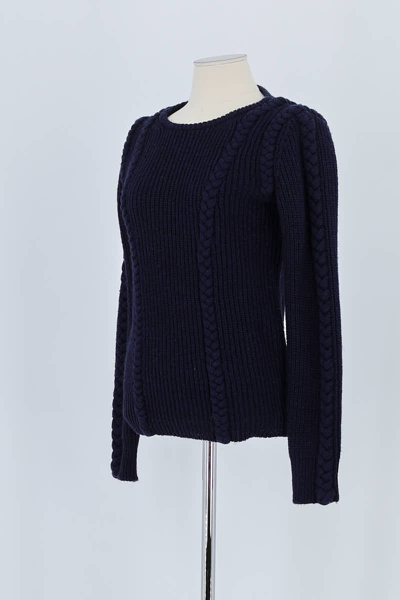 Pull Claudie Pierlot Marine en Laine
