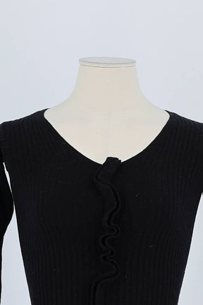 Pull Claudie Pierlot Noir en Laine