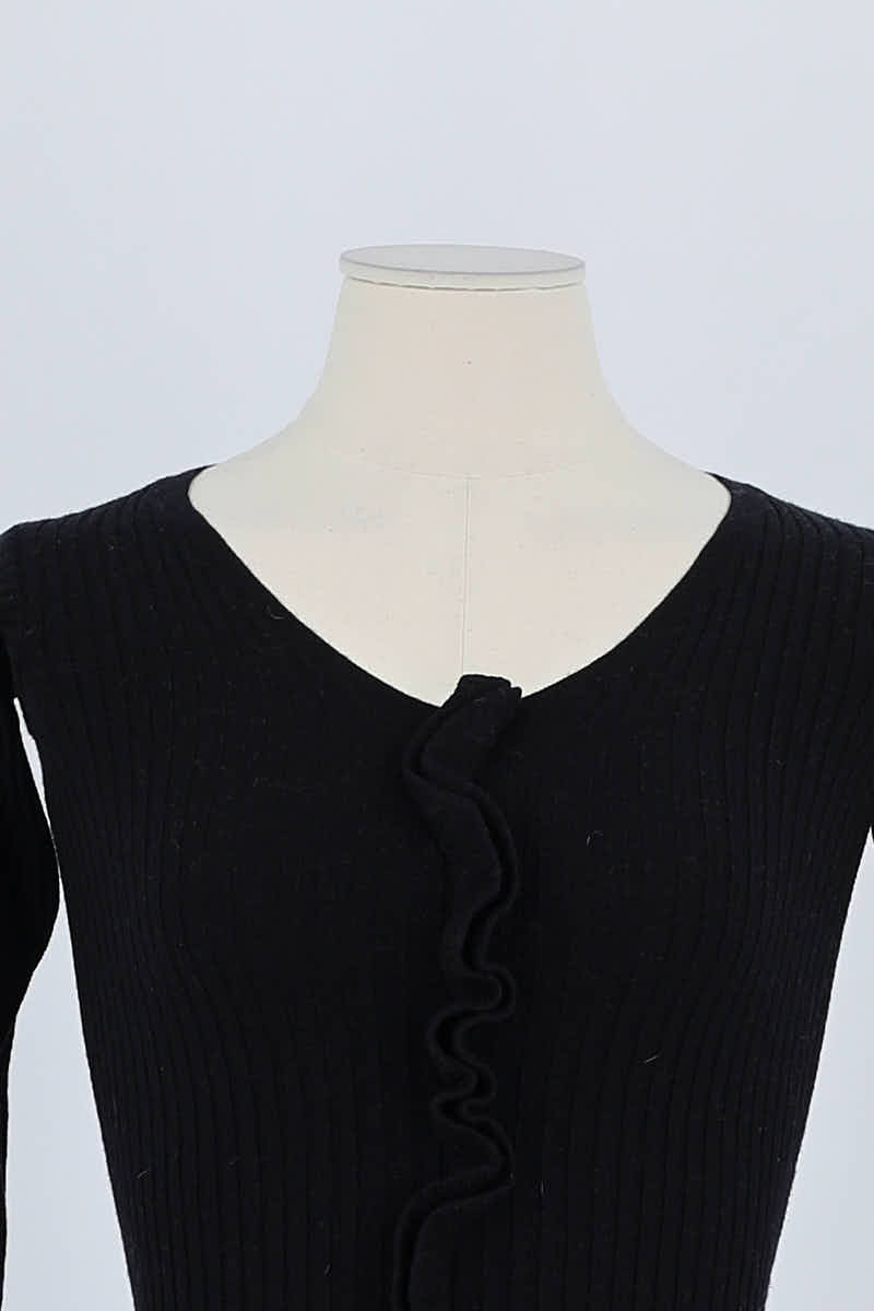 Pull Claudie Pierlot Noir en Laine