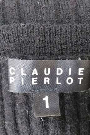 Pull Claudie Pierlot Noir en Laine