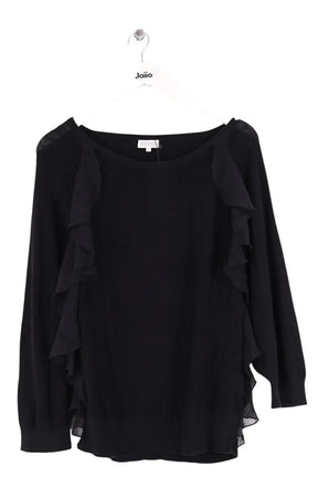 Pull Claudie Pierlot Noir en Soie, taille M - Seconde Main